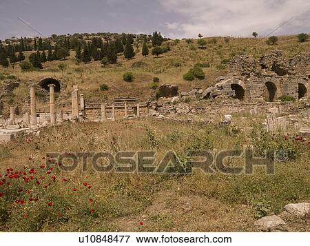 Ephesus in Kusadasi Turkey View Large Photo Image Stock Photo - Ephesus in Kusadasi Turkey. Fotosearch