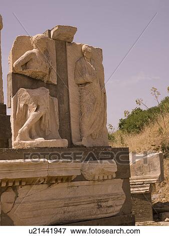 Stock Photo - Ephesus in Kusadasi Turkey. Fotosearch