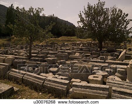 Stock Photo - Ephesus in Kusadasi Turkey. Fotosearch