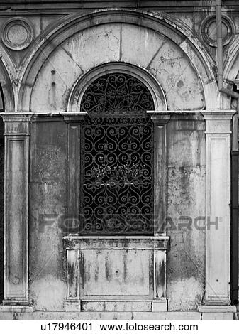 Stock Image - Exterior of building in Venice. Fotosearch