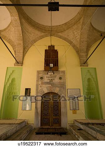 Stock Photo - Interior of building in Kusadasi Turkey. Fotosearch