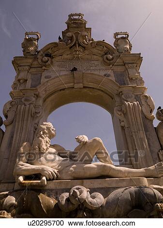 Monument in Naples View Large Photo Image Stock Image - Monument in Naples. Fotosearch