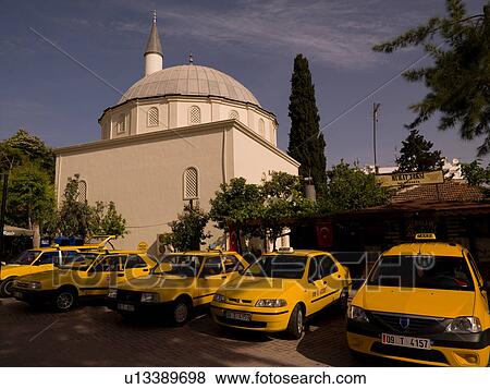 Stock Photo - Mosque in Kusadasi Turkey. Fotosearch