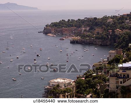 Overview of Naples coastline View Large Photo Image Stock Image - Overview of Naples coastline. Fotosearch
