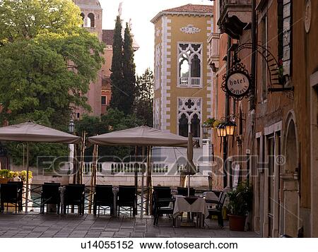 Stock Image - Plaza in Venice. Fotosearch
