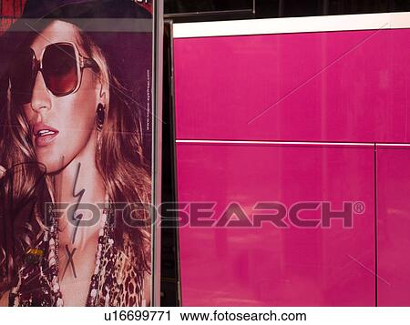 Stock Image - Poster in Athens Greece. Fotosearch