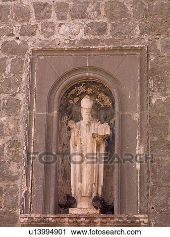 Religious statue in Dubrovnik View Large Photo Image Stock Image - Religious statue in Dubrovnik. Fotosearch