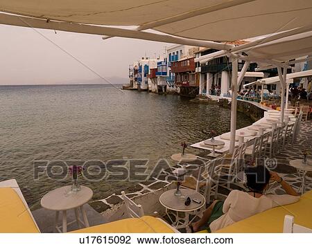 Shoreline in Mykonos Greece View Large Photo Image Stock Image - Shoreline in Mykonos Greece. Fotosearch