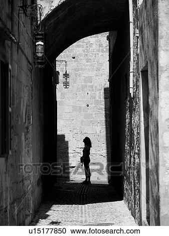 Silhouette of woman in Rhodes Greece View Large Photo Image Stock Image - Silhouette of woman in Rhodes Greece. Fotosearch