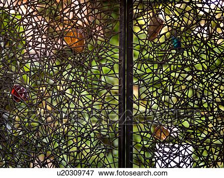 Stock Photo - Stained glass window in Venice. Fotosearch