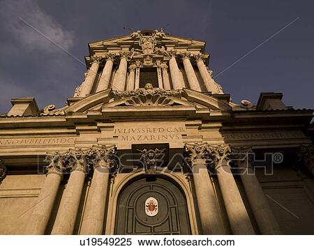 Stock Photography - Stately building in Rome Italy. Fotosearch