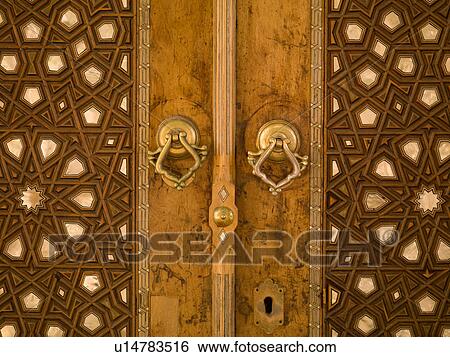 Turkish pattern on door View Large Photo Image Stock Photograph - Turkish pattern on door. Fotosearch