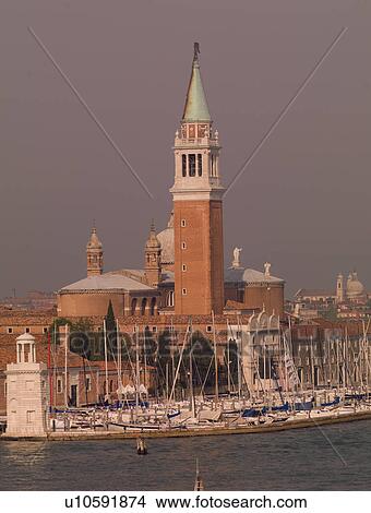 View of Basilica di San Marco-Campanile in Venice View Large Photo Image Picture - View of Basilica di San Marco-Campanile in Venice. Fotosearch