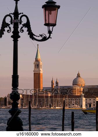 Stock Image - View of Basilica di San Marco-Campanile in Venice. Fotosearch