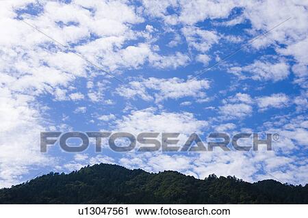 A blue sky and clouds, Agematsu-machi, Nagano Prefecture, Japan View Large Photo Image Stock Image - A blue sky and clouds, Agematsu-machi, Nagano Prefecture, Japan. Fotosearch