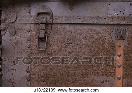 Stock Photo - A Rusty Trunk. Fotosearch