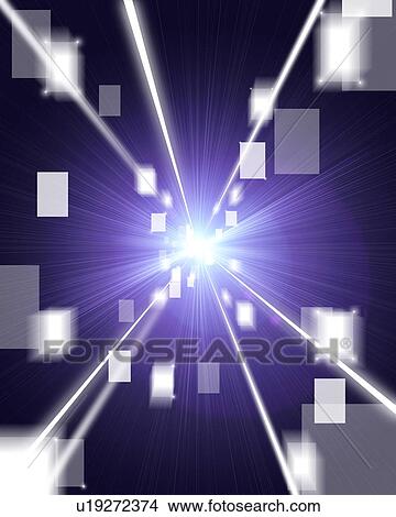 Abstract image of rectangles speeding towards a vanishing point View Large Photo Image Picture - Abstract image of rectangles speeding towards a vanishing point. Fotosearch
