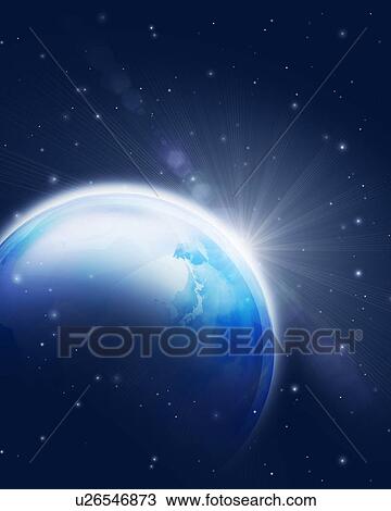 Abstract image of the Earth View Large Photo Image Stock Image - Abstract image of the Earth. Fotosearch