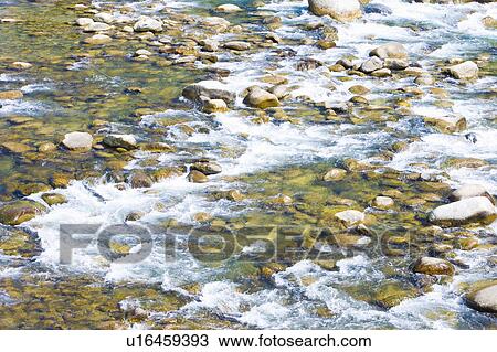 Stock Image -  Adera Valley, Okuwa-son, Nagano Prefecture, Japan. Fotosearch
