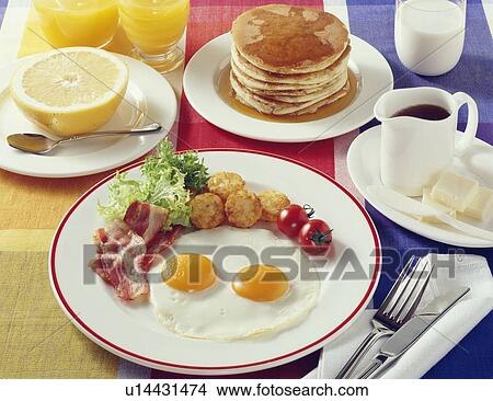 American Breakfast View Large Photo Image Picture - American Breakfast. Fotosearch
