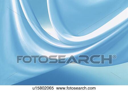 Stock Photography - An elegantly-draped cloth hanging. Fotosearch