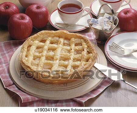 Apple Pie View Large Photo Image Stock Photograph - Apple Pie. Fotosearch