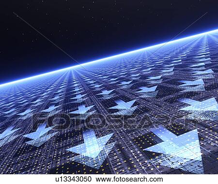 Arrows over spotted floor, computer graphic, black background View Large Photo Image Stock Image - Arrows over spotted floor, computer graphic, black background. Fotosearch