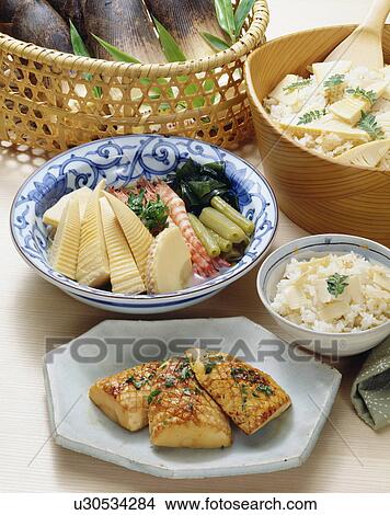 Bamboo dishes View Large Photo Image Picture - Bamboo dishes. Fotosearch