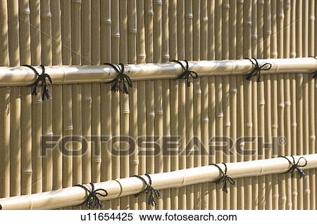 Bamboo Fence View Large Photo Image Stock Photography - Bamboo Fence. Fotosearch
