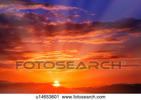 Stock Image - Beautiful Sunrise. Fotosearch