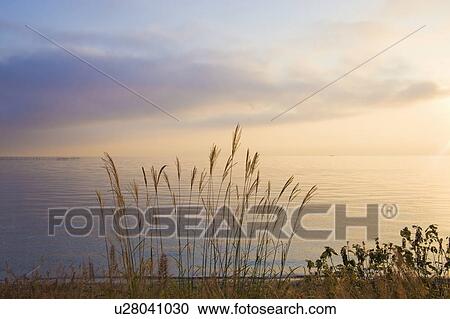 Stock Image - Biwa Lake. Otsu, Shiga Prefecture, Japan. Fotosearch