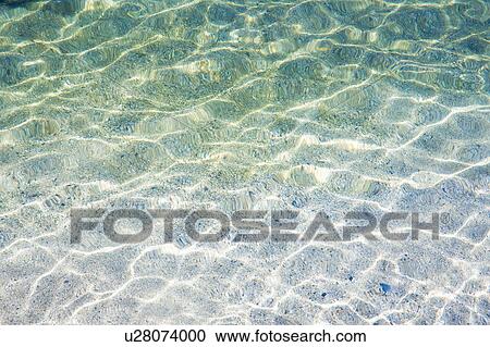 Stock Image - Biwa Lake water surface. Otsu, Shiga Prefecture, Japan. Fotosearch