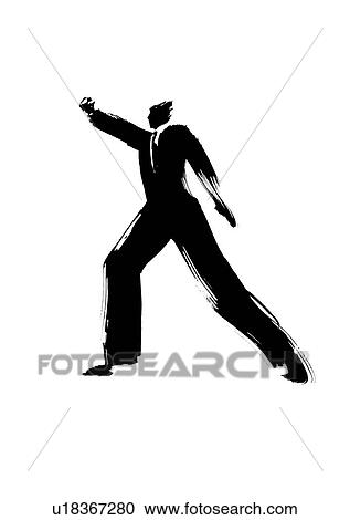 Black Ink Illustration, Raising Fist View Large Photo Image Stock Image - Black Ink Illustration, Raising Fist. Fotosearch