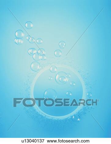 Blue bubbles View Large Photo Image Stock Photo - Blue bubbles. Fotosearch