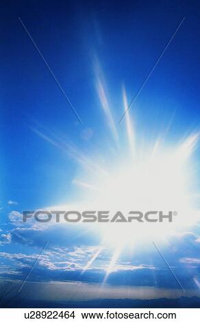 Blue sky and clouds View Large Photo Image Picture - Blue sky and clouds. Fotosearch
