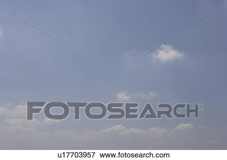 Stock Photo - Blue Sky and Clouds. Fotosearch