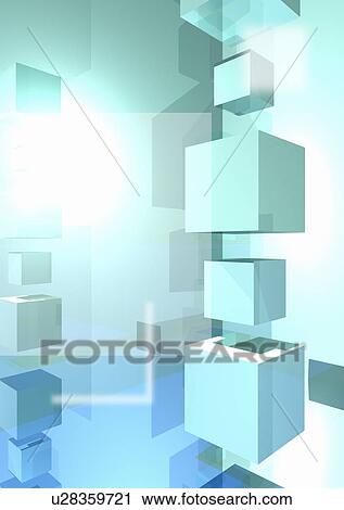 Blue Squares and cubes View Large Photo Image Stock Image - Blue Squares and cubes. Fotosearch