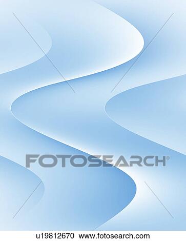 Blue Wave, Illustration View Large Photo Image Stock Image - Blue Wave, Illustration. Fotosearch