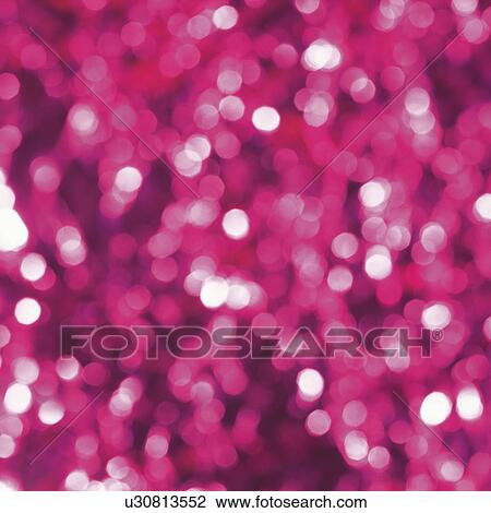 Stock Image - Blurred pink lights. Fotosearch