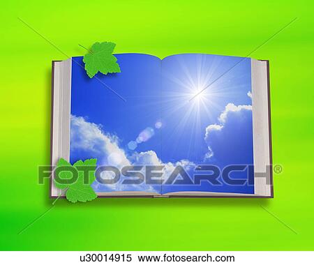 Book with sky on page View Large Photo Image Stock Photography - Book with sky on page . Fotosearch