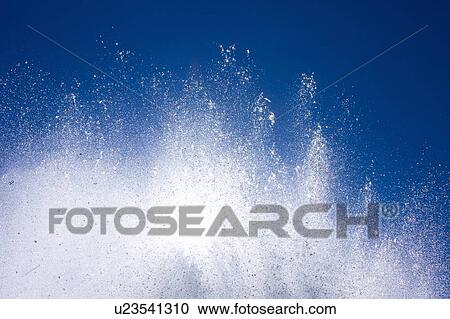 Stock Image - Breaking wave. Fotosearch