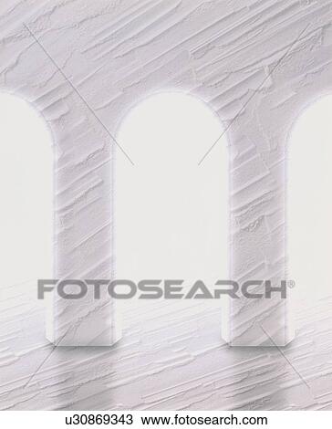 Stock Image - Building elements created from plaster texture. Fotosearch