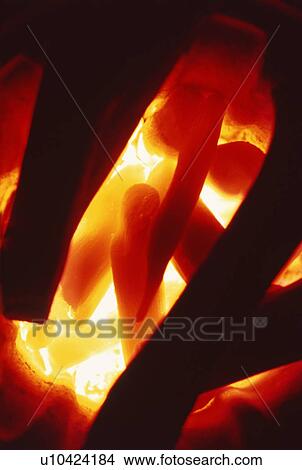 Burning charcoal View Large Photo Image Picture - Burning charcoal . Fotosearch