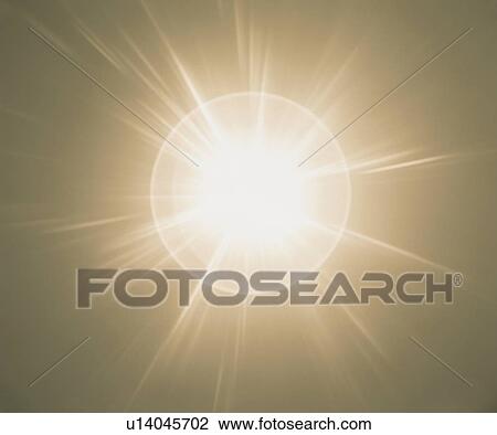 Stock Image - Burst of light. Fotosearch