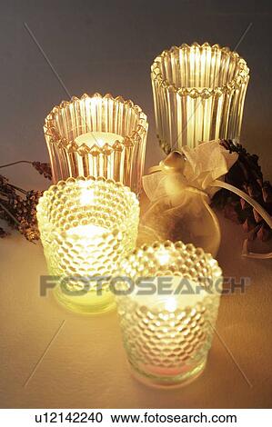 Stock Image - Candles. Fotosearch