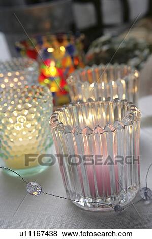 Stock Photo - Candles. Fotosearch