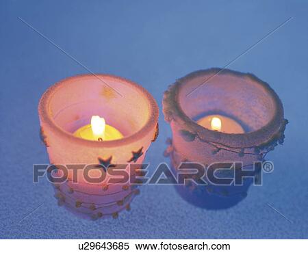 Stock Photography - Candles. Fotosearch