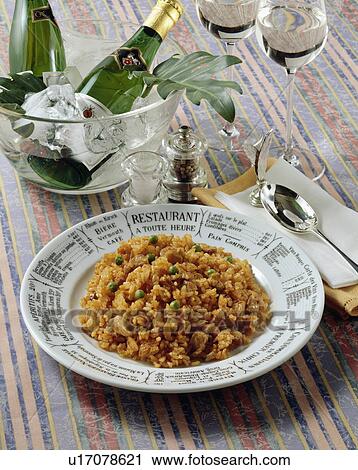 Stock Image - Chicken Rice. Fotosearch