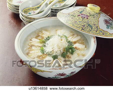 Stock Photo - Chinese Rice Porridge. Fotosearch