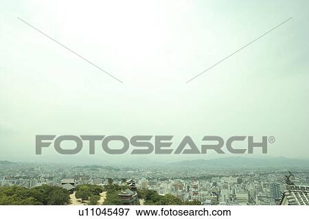 City View from Matsuyama Castle View Large Photo Image Stock Photo - City View from Matsuyama Castle. Fotosearch